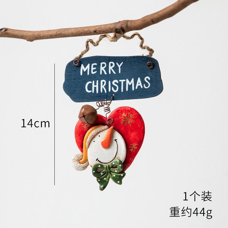 Christmas Resin Tree Decorations Santa Snowman Angel Pendant Ornament DIY Kids Toys Noel Navidad Kerst 2025
