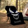 Customizable Venom Throw Blanket – Personalized Name, All-Season Cozy Snug Blanket, Machine Washable, Personalized Blanket