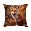Fox Cushions Pillowcase Printed 100% Polyester 45X45Cm Throw Pillow Covers Decorative Sofa Cushion Pillowslip Home Decor