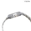 Clefer Serdica Analog Black Metal Japanese Silver Watch, Dial, Strap, Movement, SD-AL330-BKS, Men's,