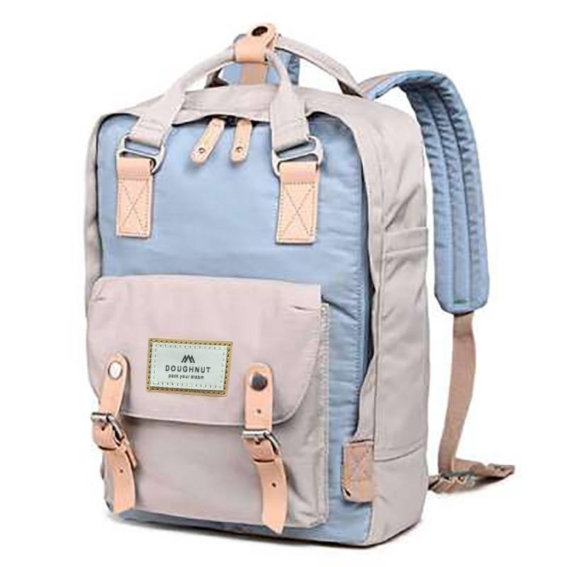 Wasserdichter Mehrzweck-Reiserucksack mit Colorblock-Design