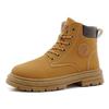 Locomotive Martin boots autumn winter high-top British style tooling boots thick-soled non-slip wear-resistant rhubarb boots men