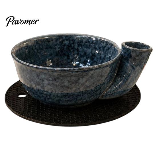 Creative Kitchen Gift Self-Spinning Berry Colander Bowl with Holes, Ceramic Vortex Rinsing Home Decor Tabletop Strainer Spout Strainer, Washing