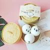 Chicken/Pig/Dog/Bear-Shape Dumpling Decor Steamed Stuff Bun Anti-Stress Ball Soft Slow Rebound Office Ultra-Soft Decompression