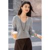 Mocana Women's Basic Long-Sleeve Wool Sweater MKNJD3791