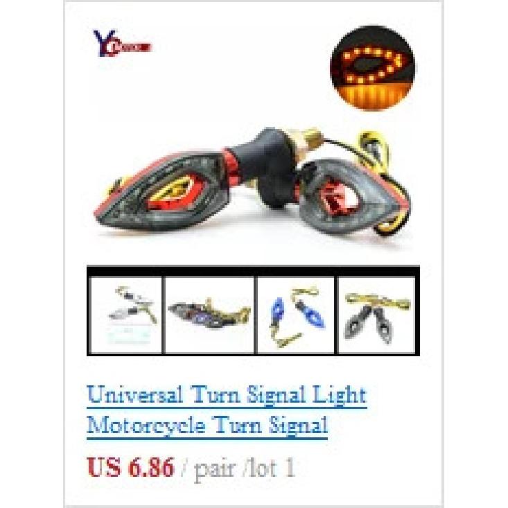 FOR HONDA CBR 600 F2,F3,F4,F4i Motorcycle Turn Signal lights LED amber Indicators Blinkers Flashers lamp FOR Benelli BN TNT600