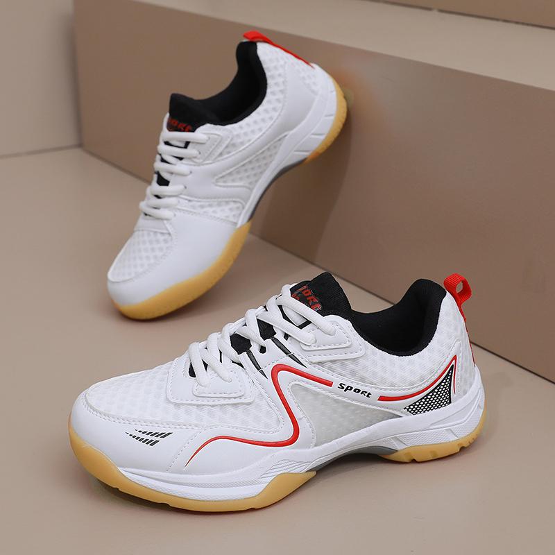 Breathable Men Badminton Shoes Lightweight Tennis Shoes Professional Training Sneakers Couple Anti Slip Volleyball Sport Shoes