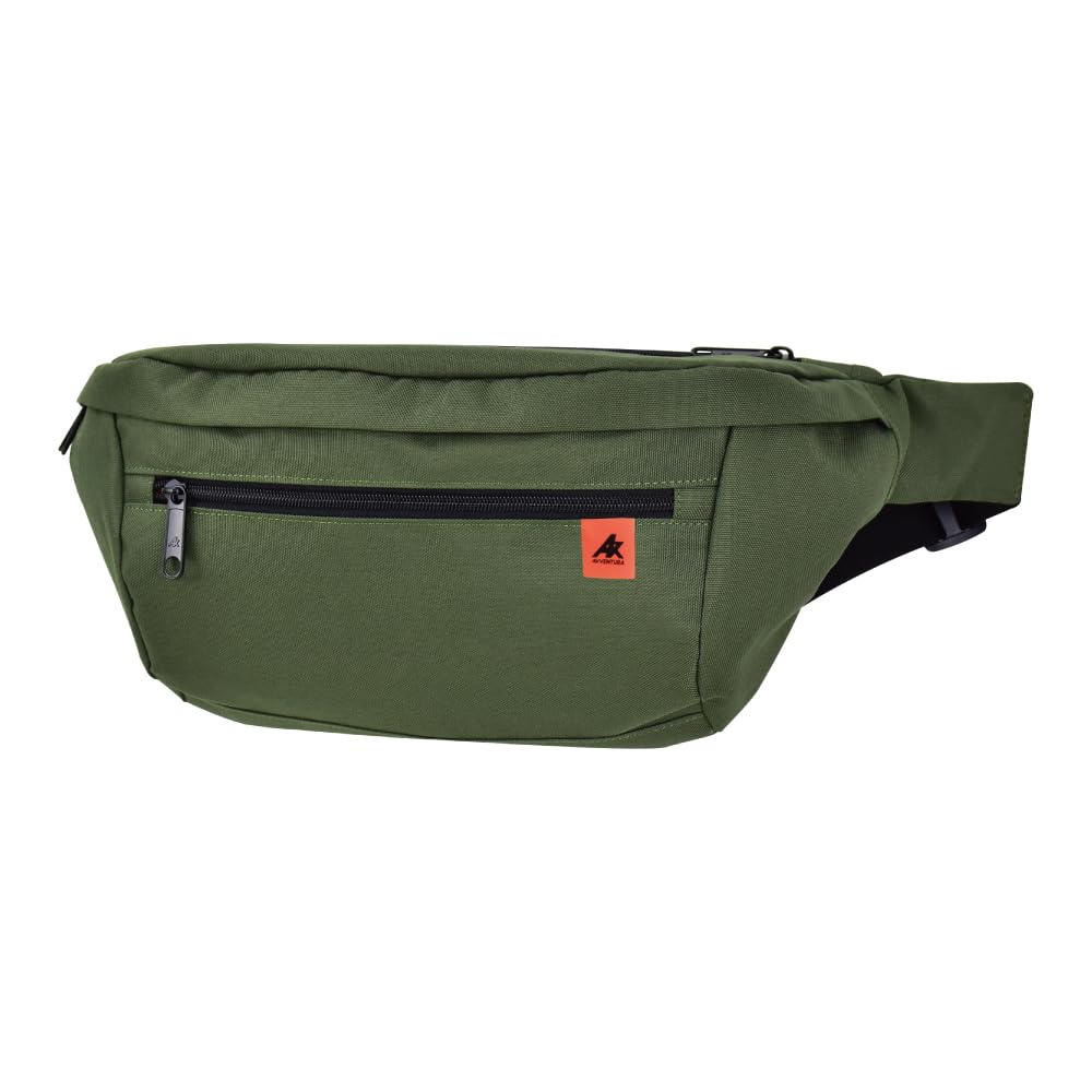 

Waist hip water for going khaki [Aventura] bag, bag, repellent, simple, women, men, travel, commuting, out, adults, students, BPN-30684,
