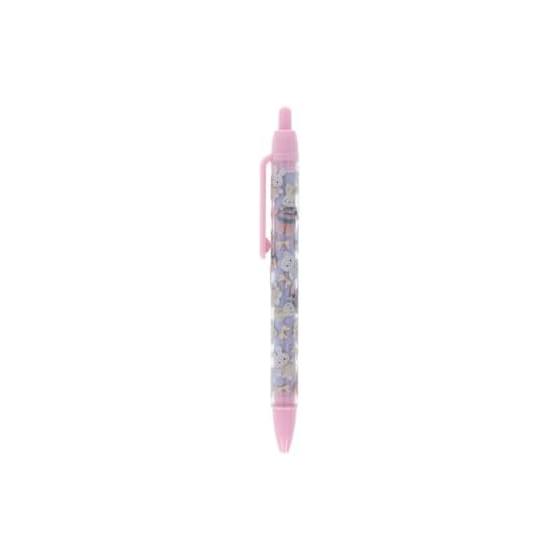 Sun-Star Stationery Retro Plush Collection Yoshitoku Goods Ballpoint Pen P S4658558 Pink Pattern