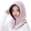 Fashion Winter Integrated Cap Scarf Warm Ear Protection Beanie Hat Scarf Soft Thickened Neck Warmer Cycling