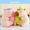 Plush Capybara Sporty Toy Cute Doll Girls Kids Sleeping Companion Birthday Gift