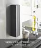 Yamazaki Tower Wrap Case Magnet Wrap Dispenser 22cm Black 3246