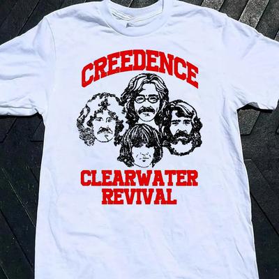 Neu! Creedence Clearwater Revival Band Shirt Unisex S bis 5XL LO065 Unisex T-Shirt