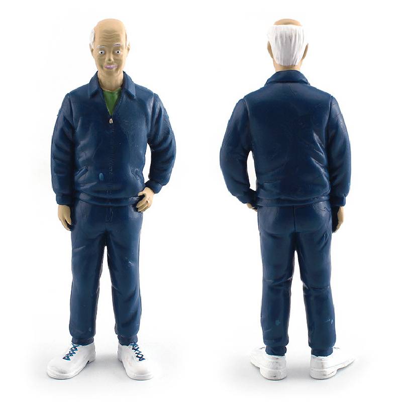 Model Simulation Character Dad Mom Grandpa Grandma Boy Girl Baby Doll Decoration