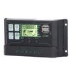 PWM Solar Charge Controller Regulator LCD Display for OPEN AGM GEL Batteries 12V 24V 100A 2 USB PV Panel Control