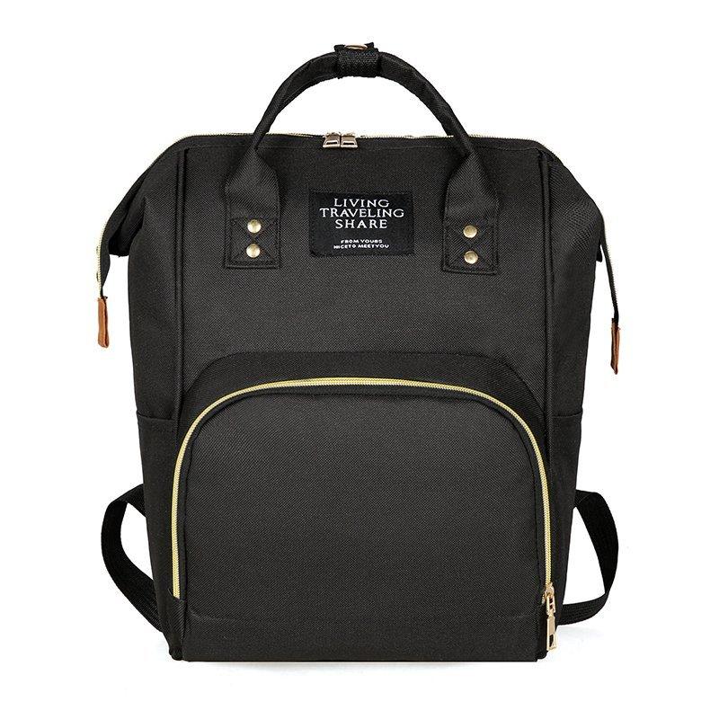 New Fashion Oxford Multi Functional Wear Resistant Insulation Large Capacity Zipper Mommy Bag Backpack for Travel