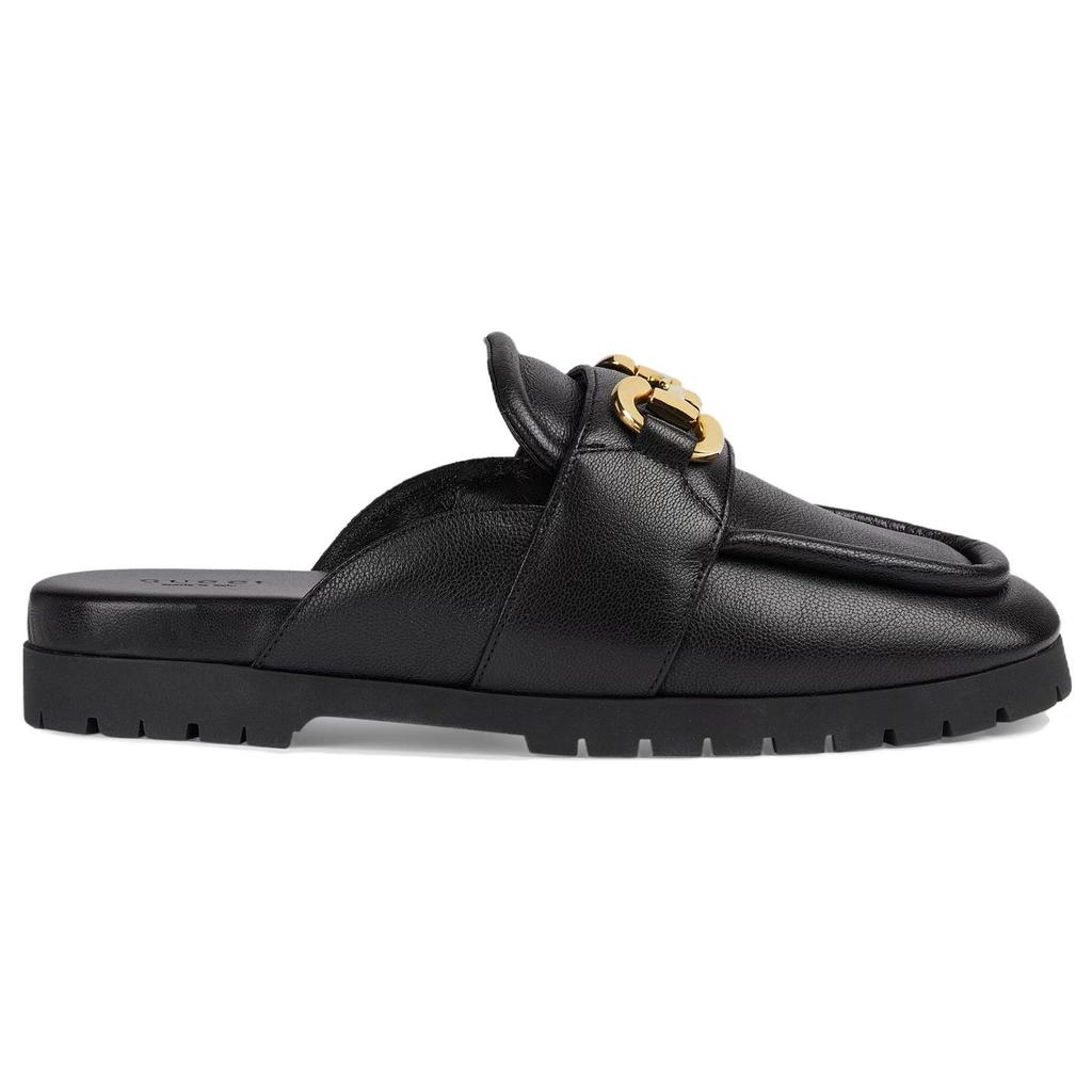 Gucci Wmns Horsebit Mule 'Black' Women's 771096 AACAI 1000