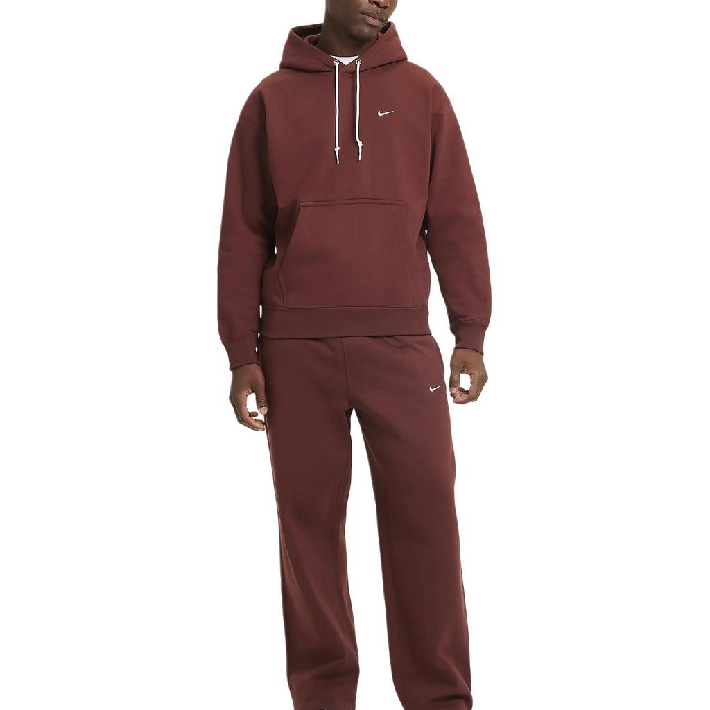 Nike Solo Swoosh Men's Fleece Pullover Hoodie DX1355-231