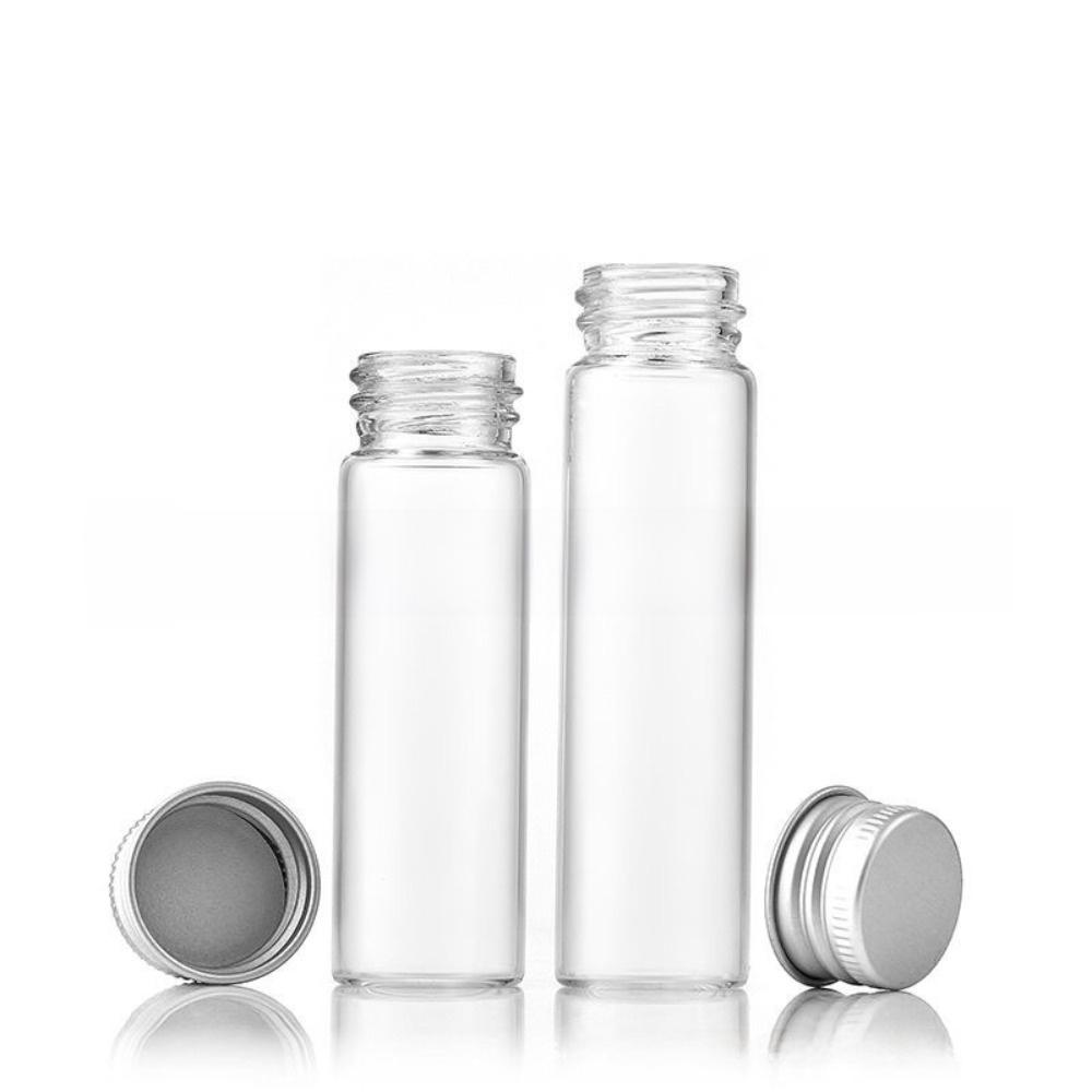 50-125ml Capacity Sealed Jars Aluminum Cap Empty Jars Portable Refillable Containers For Cosmetic