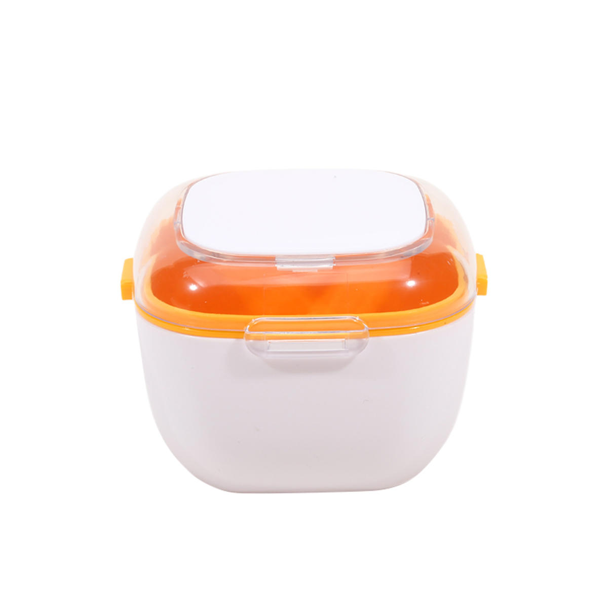 

1PC Multi Functional Double Layered Toothbridge Box, Storage Drain Layered Box, Small Item Storage Box жовтий