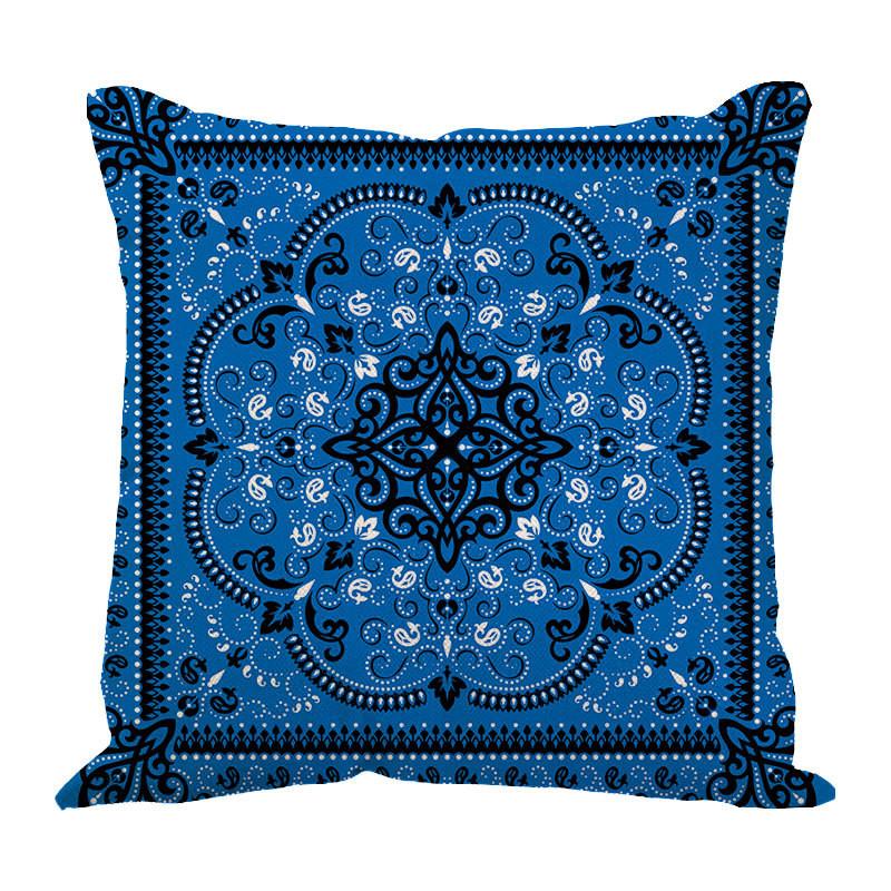 Modern Minimalist Plush Waist Pillow Case Set With Plant Floral Print