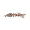 Fish Bone Charms Multi Color Alloy Pendants For Ocean Themed DIY Jewelry Accessories