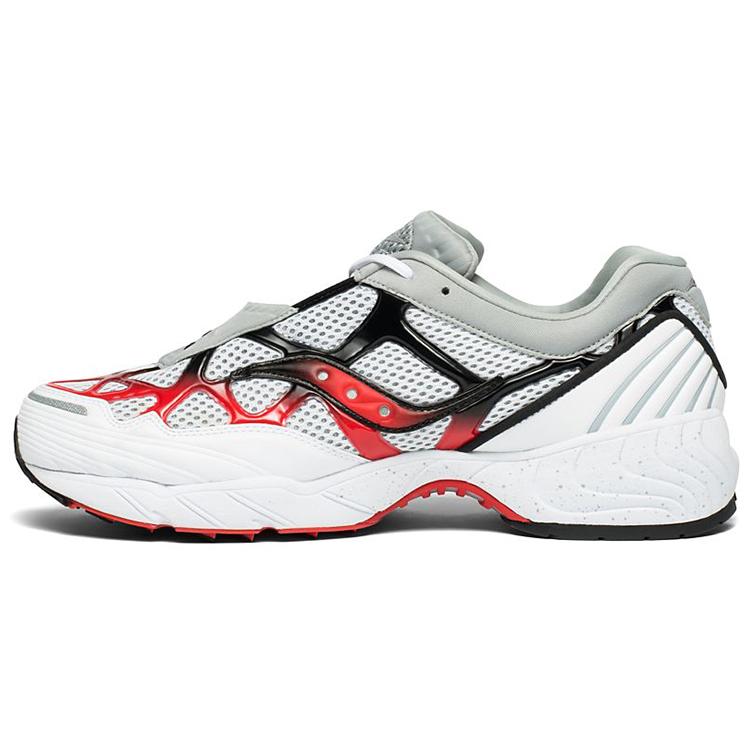 

saucony Grid Web White Grey Red S70466-2(M) 44.5