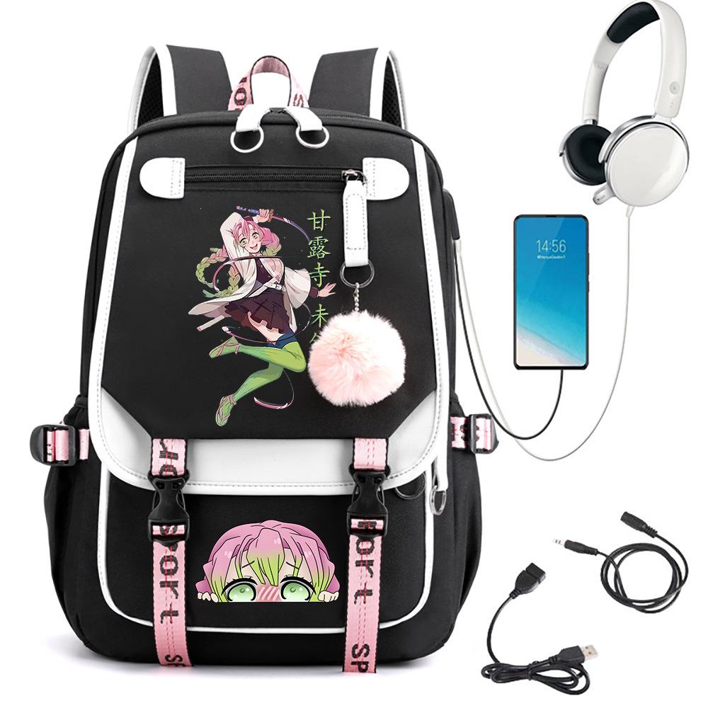 School Bag Large Capacity Travel Bag Animation Cartoon Printing Peripheral School Bag Computer Bag