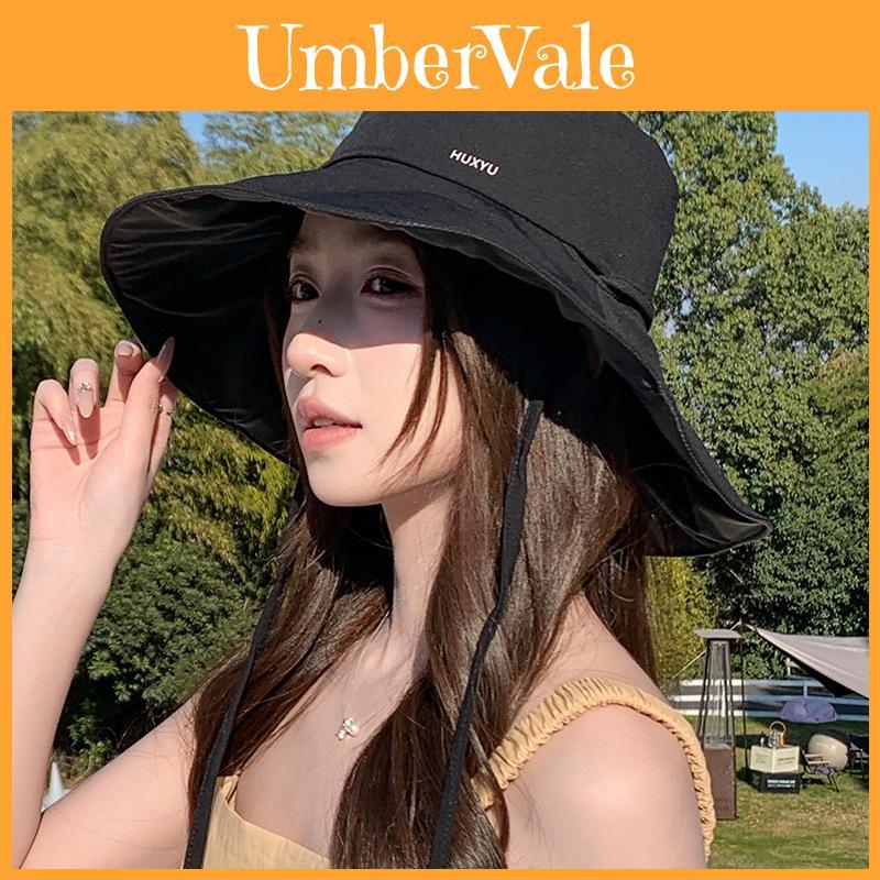 Ladies Summer Sun Hat With Breathable Polyester Material For Outdoor Activities