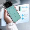 Business Slim Leather Texture Phone Case For IPhone 17 ProMax Air 16 15 14 Plus 13 12 Magnetic Charging Plating Protective Cover