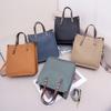 Large bag women's commuter tote bag new leather women's bag handbag large capacity shoulder bag