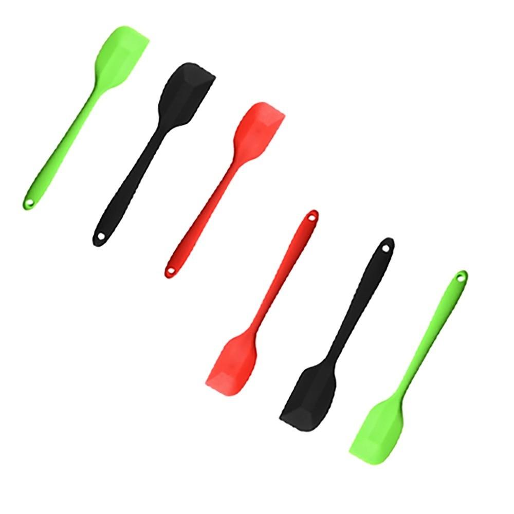2pcs Long Handle Silicone Spatula Silicone Baking Spatula Set Silicone Butter Spatula Cooking Class