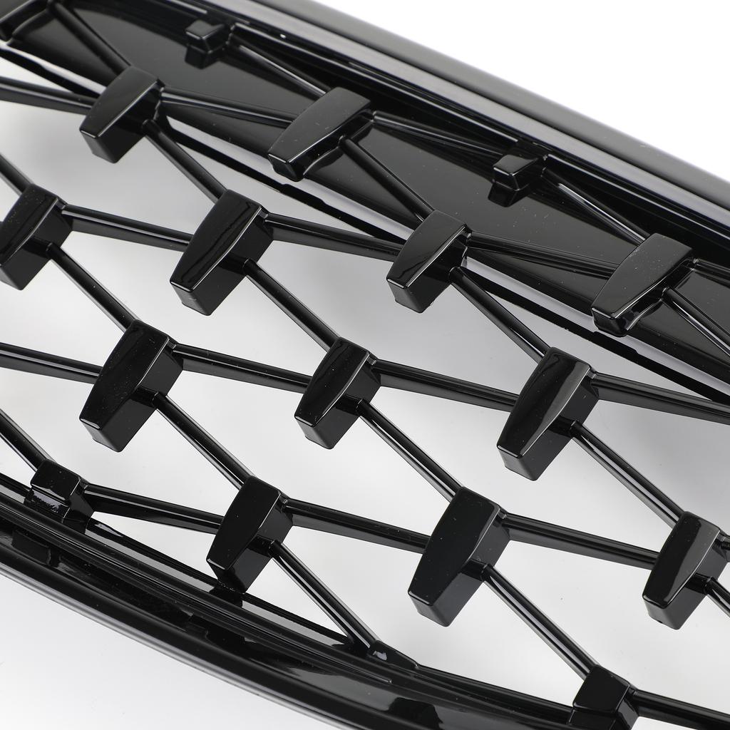 Front Kidney Grille Grill Fit BMW 2007-2010 E92 E93 328i 335i 2DR Meteor Black