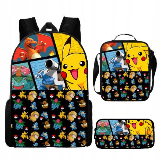 Primary And Secondary School Students Schoolbag Cartoon Backpack Breathable And Wear-Resistant Children'S Backpack Satchel Pencil Bag Set