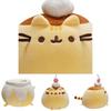 Schattig Pluche Speelgoed Kussen Met Kort Pluche Pp Katoen Vulling Pusheen Kat Serie