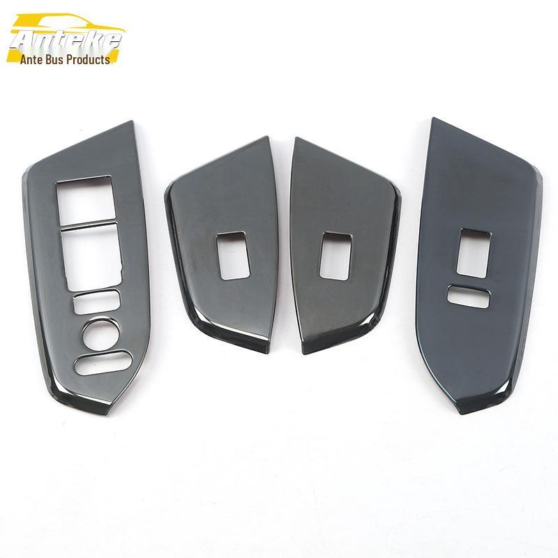 CRV 17-21 Decorative Glass Lift Frame Window Armrest Switch Sticker