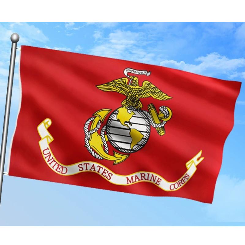 Marine United States Corps Eagle Pattern Military Flag Outdoor Decoration Gift