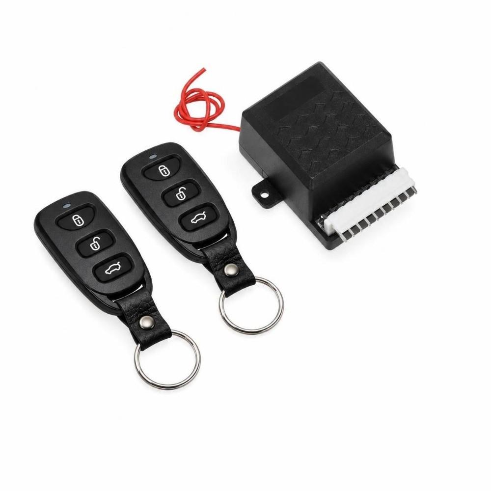 Release Button Remote  Kit 12V Auto Remote Lock System Universal Locking System  Universal Fitment