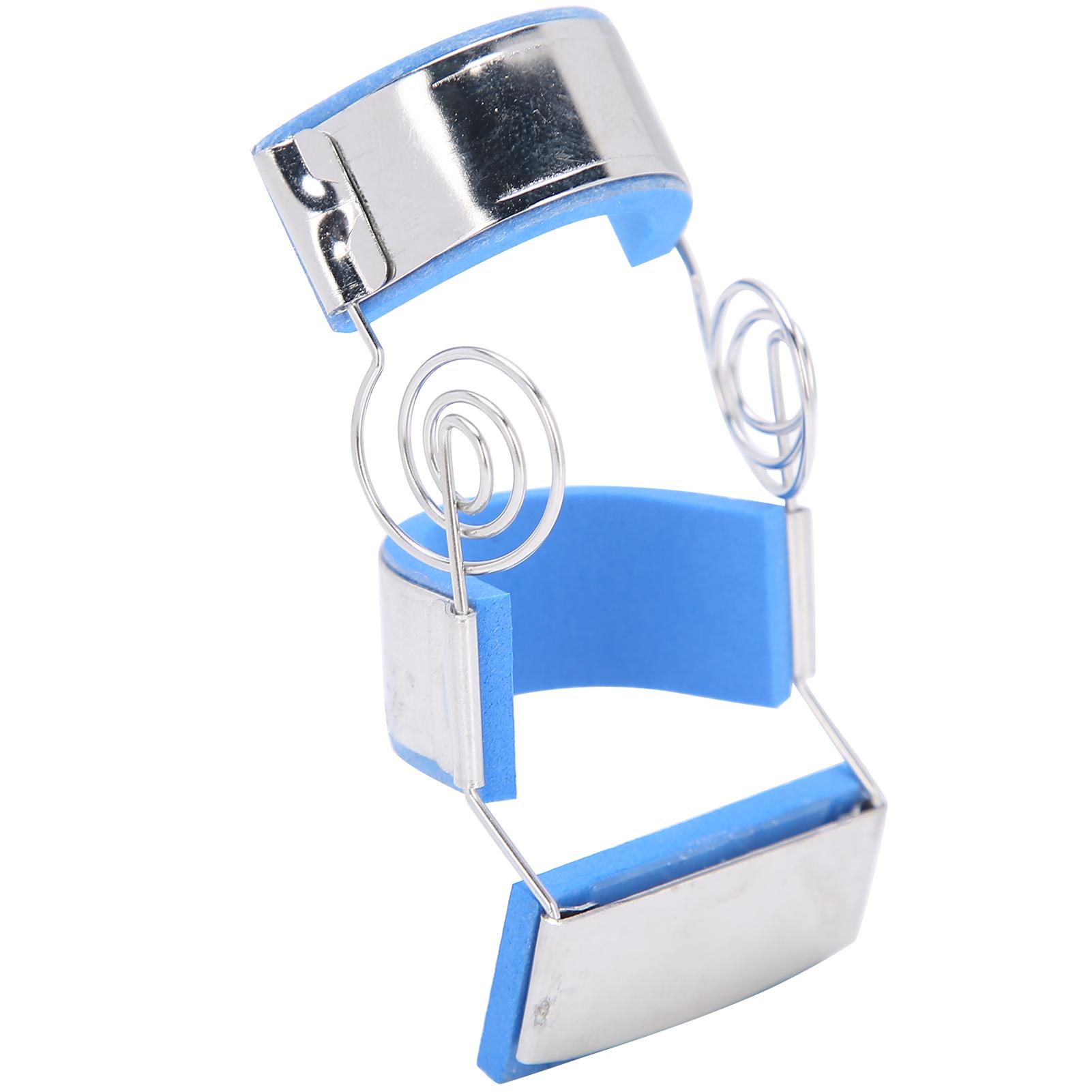 

Stainless Steel Finger Rehabilitation Trainer Sprain Fracture Fixing Finger Straightener M