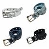 Personality Star Hollowed Pin Buckle Retro Jeans Belt Korean Style Wide Metal Buckle Belts Harajuku Y2k Denim Belt Lady