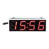 Mini Car Digital Clock Thermometer Voltmeter 3 IN 1 LED Display Digital Timer Voltmeter Interior Electronic Accessories