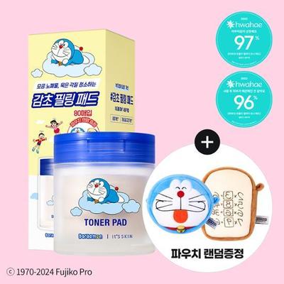Power 10 Formula LI Toner Pad 80 Sheets (+ Doraemon Pouch Gift Plan)