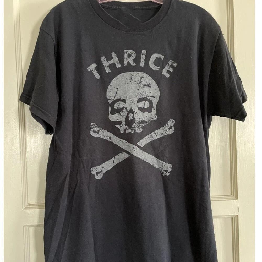 Vintage Thrice band shirt Concert Unisex S235XL Shirt AL1201 L