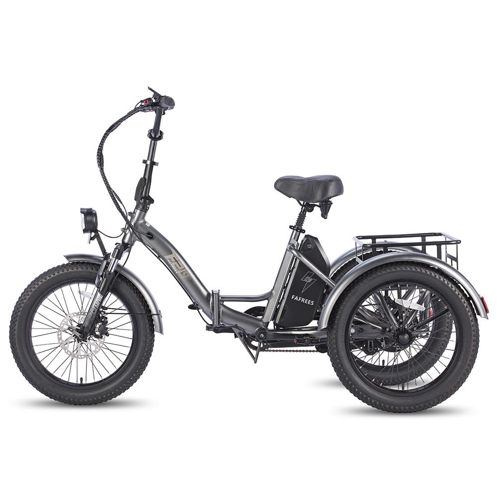 Electric Cargo Bicycle Fafrees 20" F20 Mate 250W Motor Foldable E-Bike Top Speed 25km/h LCD Display 48V 20Ah Dual Hydraulic Brake Max Load 180Kg