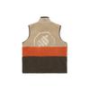 Li-Ning Badfive Loose Color Block Warm Fleece Vest Men Vests Amber-Brown AMDQ027-3