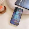 Custodia per Telefono Arte Impressionista Claude Monet Vetro Per Samsung Galaxy S26 S25 S21 S22 S24 S23 S20 Ultra Fe Plus A16 A24 A55 A53 Coq