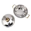 Multipurpose Stainless Steel Steam Pot with Steaming Plate Double Layer for Induction Cooker