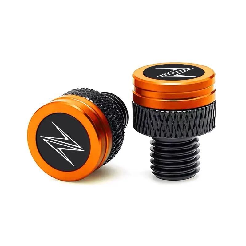 2ks Motocyklové CNC Zpětné Boční Zrcátko Záslepka Otvoru Pro Kawasaki Z900 Z650 Z750 Z400 Z800 Z1000 Ninja 400 650 300 ZX6R ZX10R