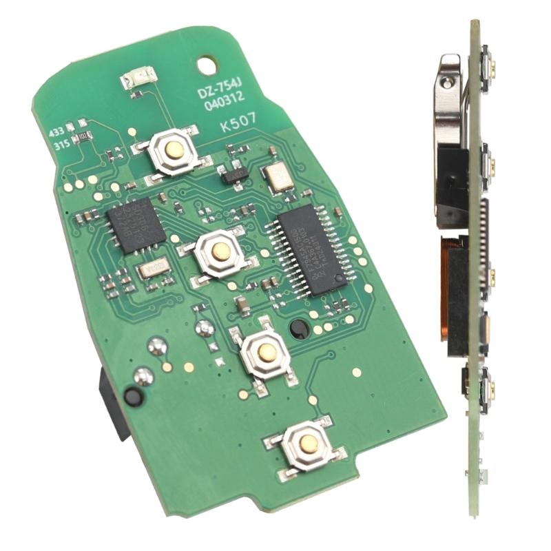 Adjustable 315MHz to 433MHz PCB Board Double Band Car Key Reprogramming Tool Automotive Key Programming Board for Car