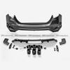 Honda Civic Hatchback FL1/FL5 PP Rear Bumper Diffuser